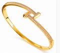 gold plated bracelet