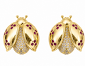 gold plated earrings