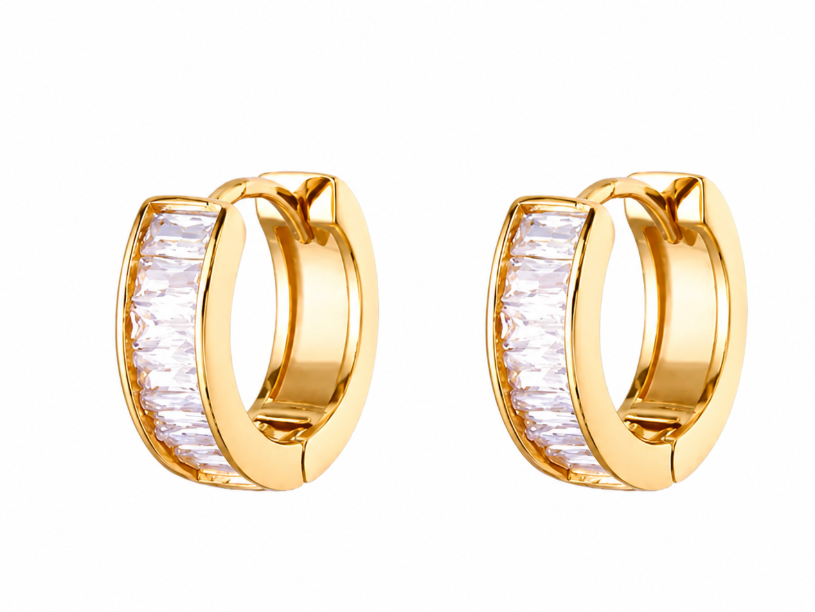 gold plated earrings