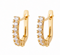 gold plated earrings