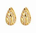gold plated earings