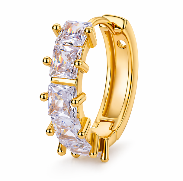 14K GOLD PLATED EARNINGS