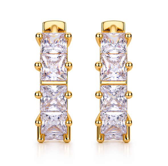 14K GOLD PLATED EARNINGS
