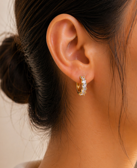 14K GOLD PLATED EARNINGS