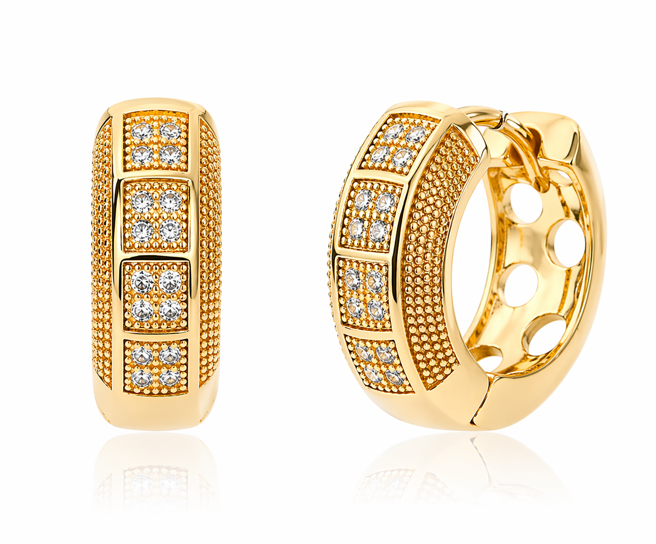 14K GOLD PLATED EARINGS