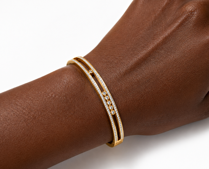 14K GOLD PLATED BRACELET