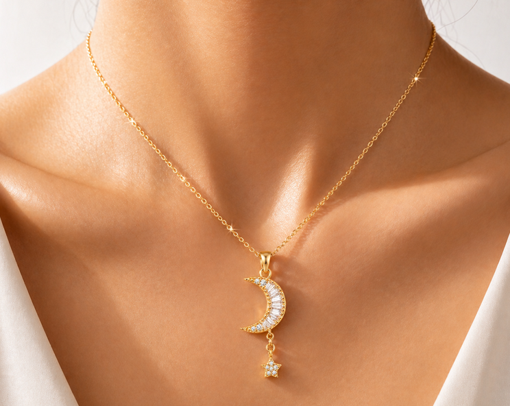 14K GOLD PLATED NECKLACE