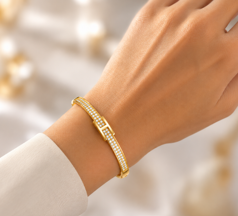 gold plated bracelet