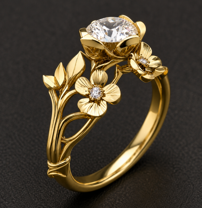 Gold Plated Ring